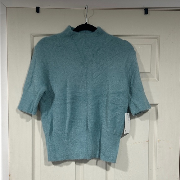 Bailey 44 Sweaters - Bailey 44 Soft Blue Short Sleeve Sweater